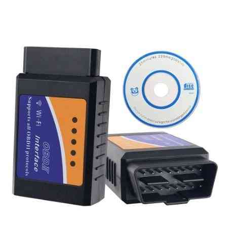 V1.5 obd2 скенер bluetooth / wifi elm327, инструмент за диагностика на автомобили obdii