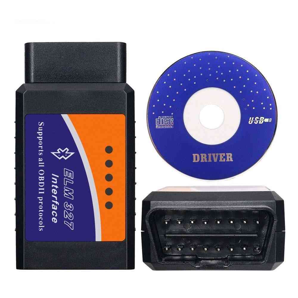 V1.5 skaner obd2 bluetooth/wifi elm327, narzędzie diagnostyczne do samochodu obdii;