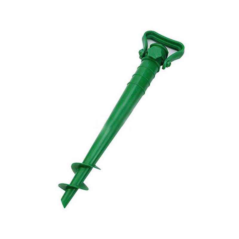 Umbrella Base Screw In Parasol Base Ground Anchor & Spike Stand