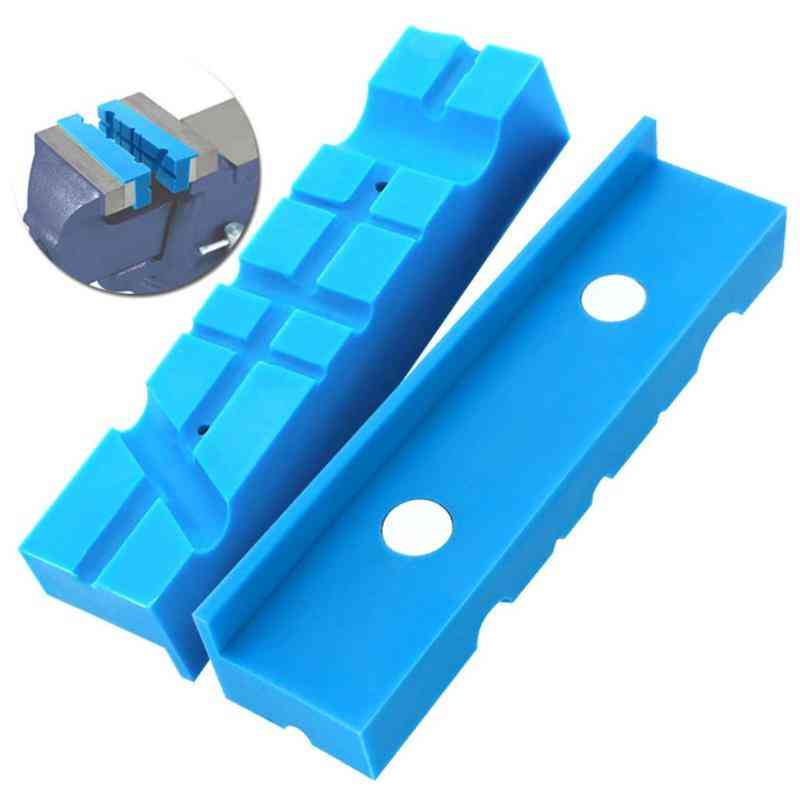 Magnetic Vice Jaw Pad, Multi-groove, Mill Cutter Vise Holder Grips, Bench Accessories Protector