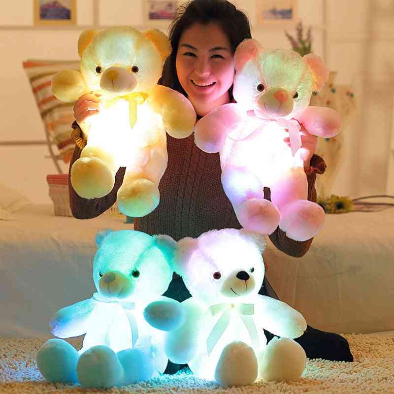 Kreatives Licht, LED-Teddybär-Plüschtier für Kinder