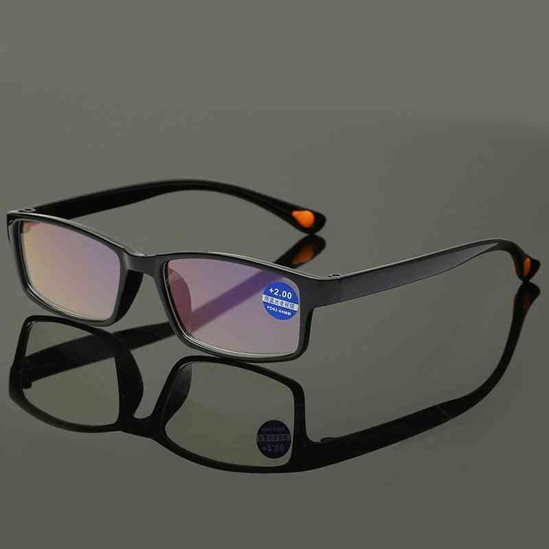 Ultralekkie okulary do czytania z ochroną przed promieniami niebieskimi