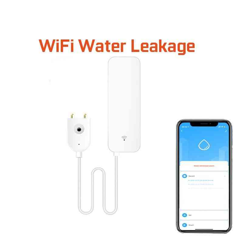 Independent Wifi Water Leak Sensor Detector