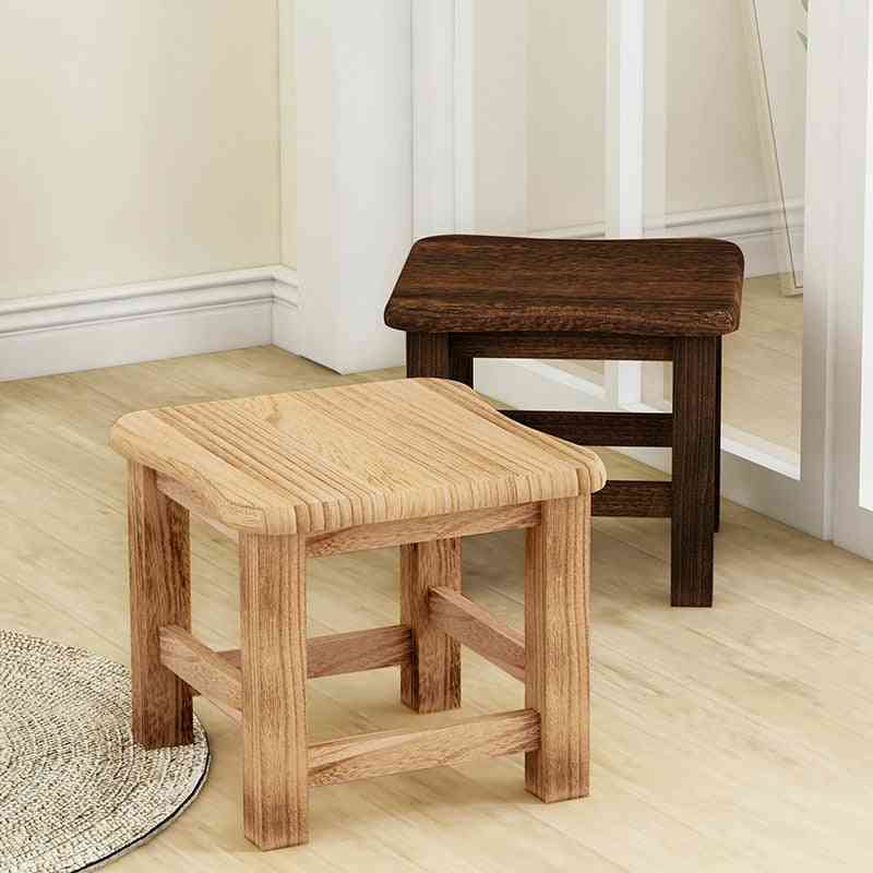 Small Square Stool For Shoes Change