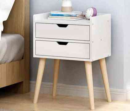Bedside Wood Small Simple Storage Cabinet Table