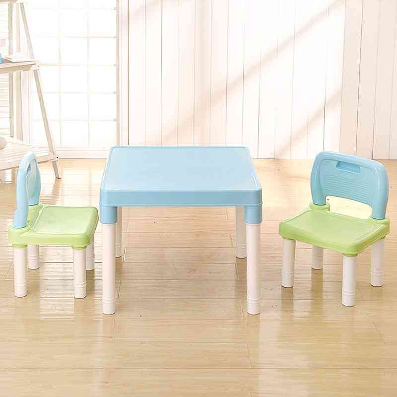 Tables d'apprentissage pour bébé avec ensemble de chaises