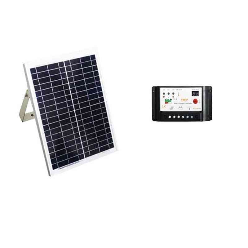 Poly aurinkopaneeli DC24V-porttijärjestelmälle, aurinkoenergia, muuntoteho