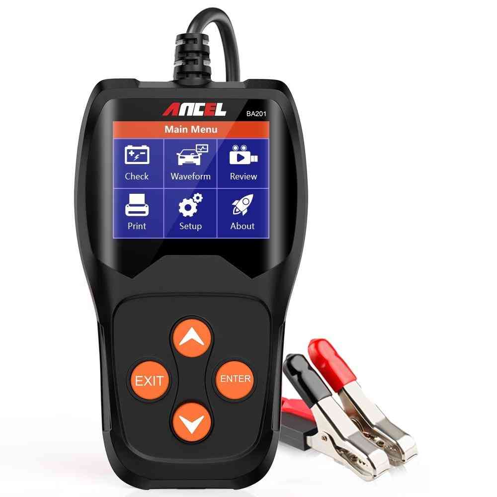 12v Battery Tester Analyze 220ah 2000cca Voltage - Car Auto Diagnostic Test