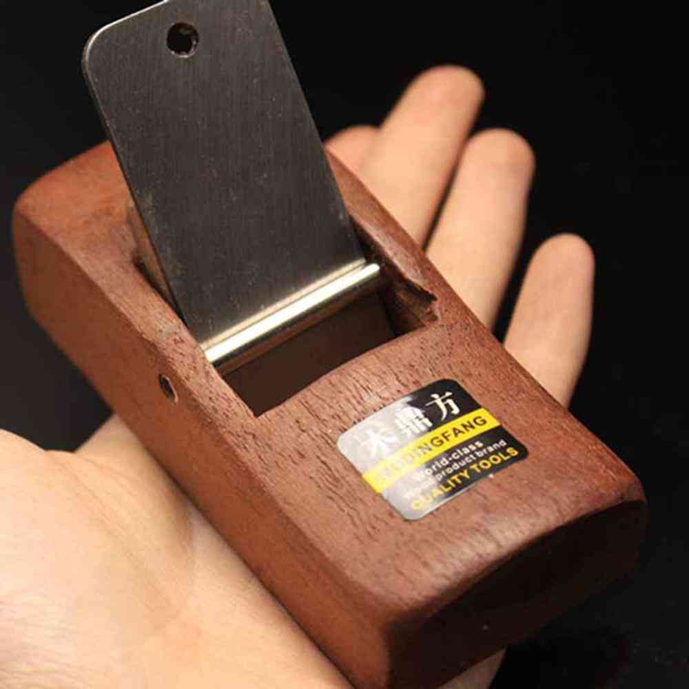 Mini ruční hoblík na dřevo, řezná hrana pro truhlářské dřevoobráběcí nástroje