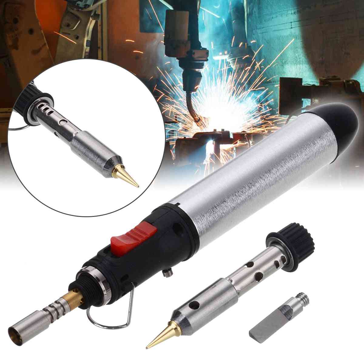 Portable Cordless 4 In 1 Gas Soldering Iron Kit