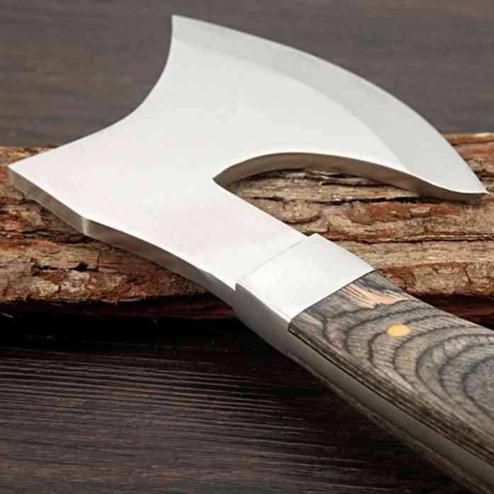 Couteau à désosser acier inoxydable hacher la viande os hache de survie