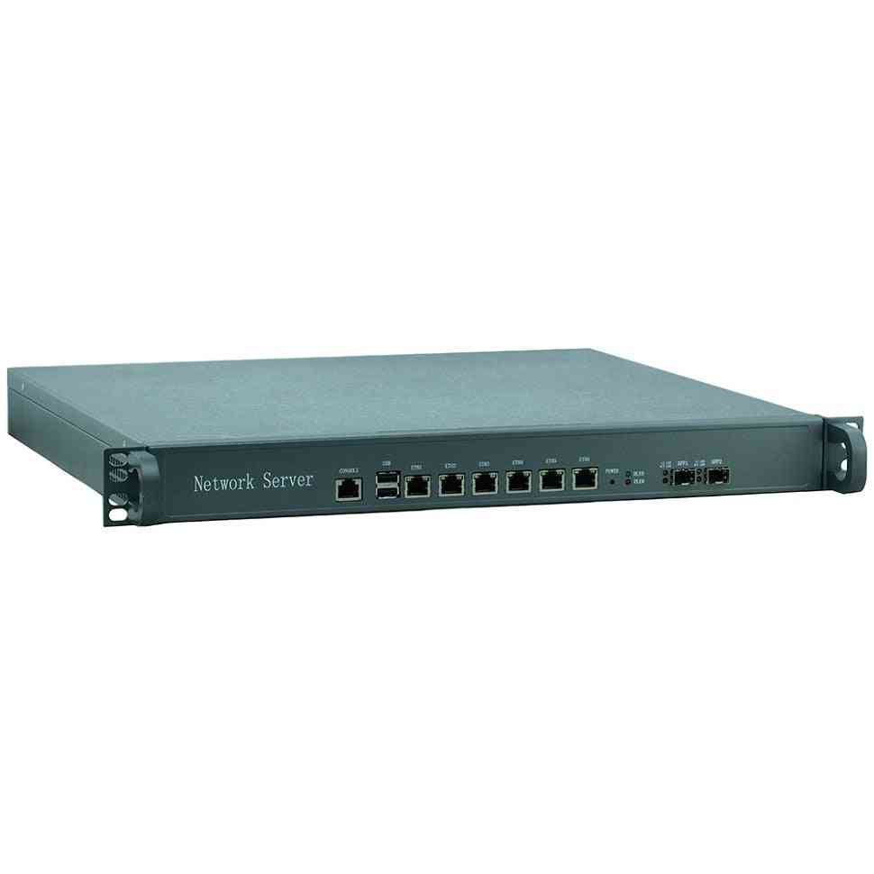 6-gigabitni ethernet port, podrška za atx napajanje, intel procesor, mrežni usmjerivač