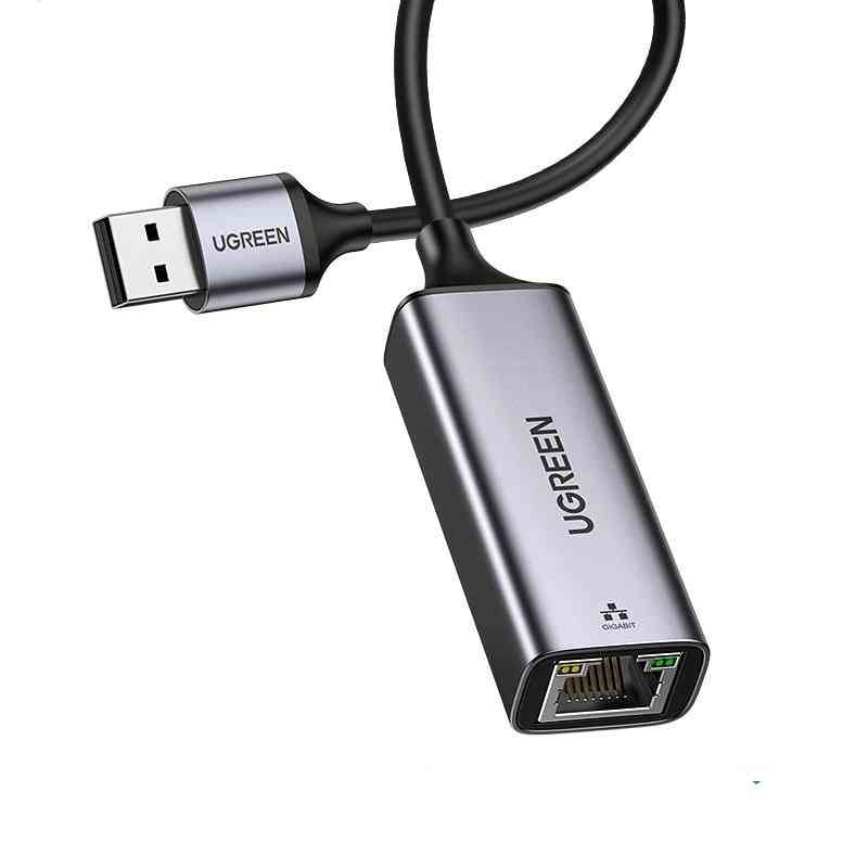 USB 3.0- Ethernet мрежова карта към адаптер за превключване на LAN RJ45