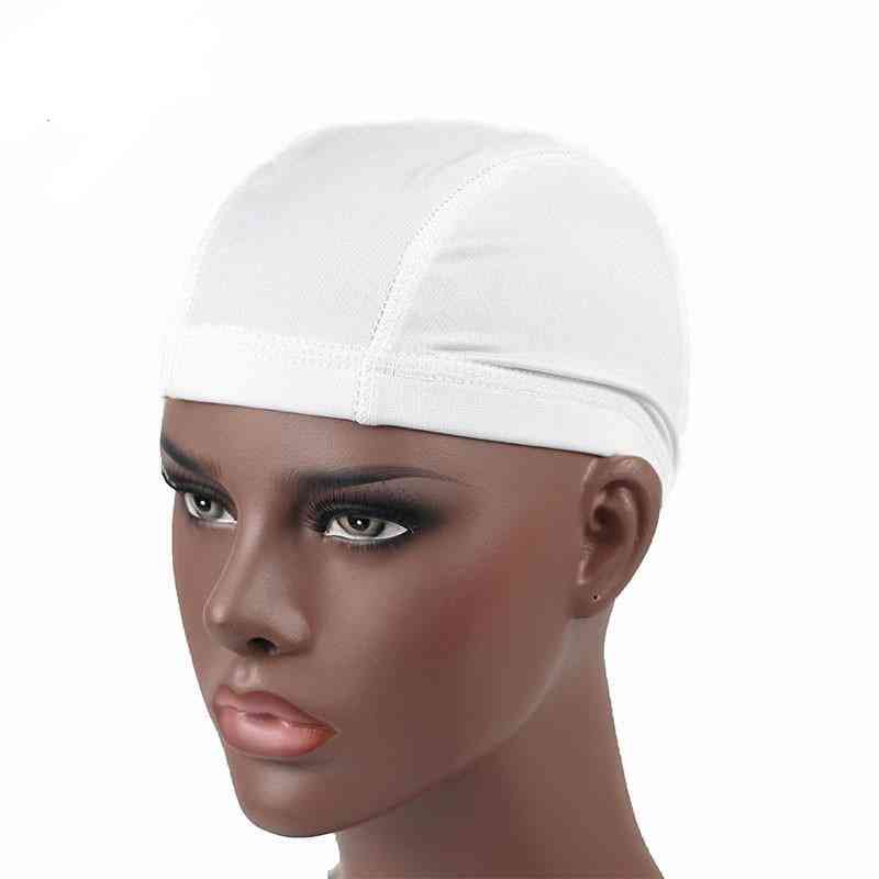 Spandex bezszwowe, elastyczne nakrycie głowy, turban w kształcie kopuły