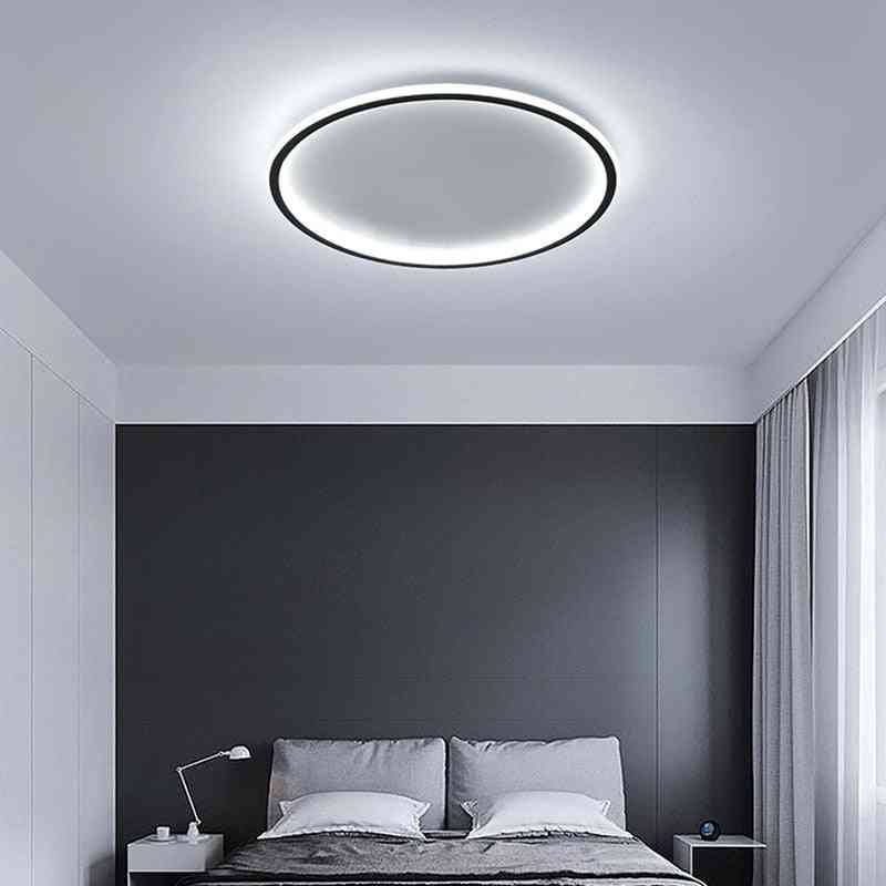 Zářte moderní, ultratenké lustrové stropní svítidlo do obývacího pokoje, ložnice