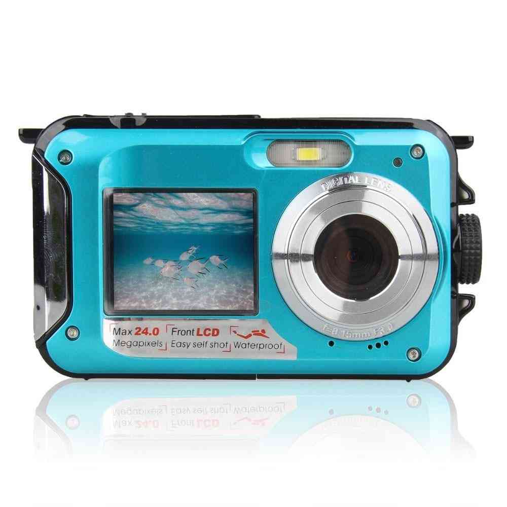Double Screen Digital Waterproof Camera