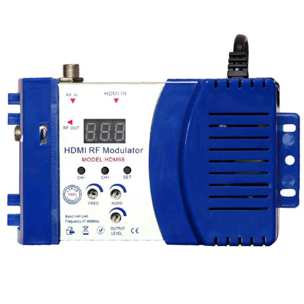 Hdm68 digital rf-modulator- av till rf-omvandlare