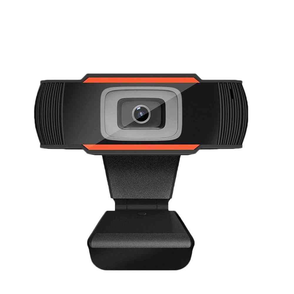 2.0 Hd Rotatable, Video Recording, Web Camera With Microphone