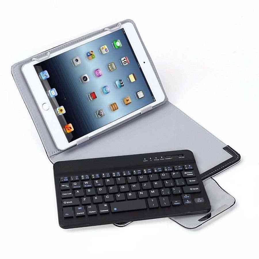 Universal Wireless Keyboard And Case Cover With Usb Cable For Tablet/pc