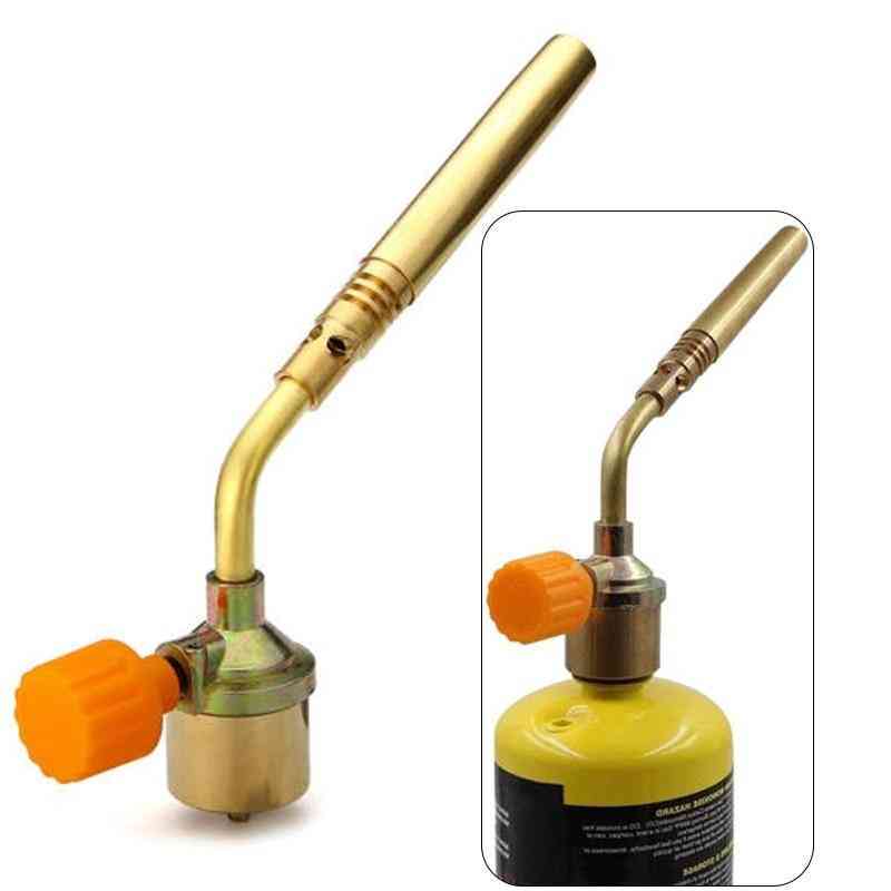 Self Ignition Trigger Style Heating Solder Brass Welding Propane Gas Torch