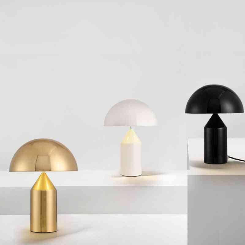 Modern Bedroom Metal, Mushroom Arts, Bedside Table Lamps