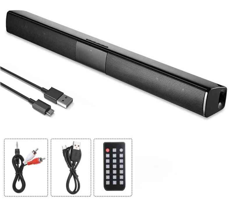 TV-Soundbar, kabelgebundenes und kabelloses Bluetooth, Home-Surround für PC-Kinolautsprecher