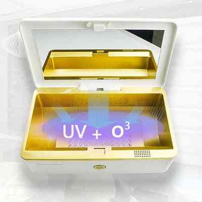 Uv sterilisering desinficerende kasse til mobiltelefon kosmetik