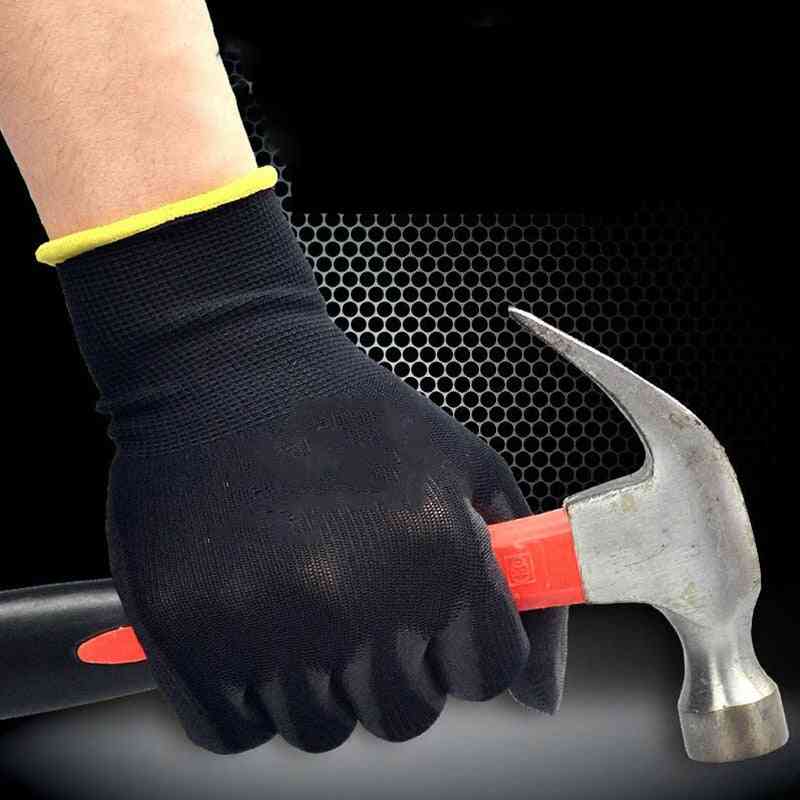 Pu Nitrile, Safety Palm Coated, Mechanical Work Gloves