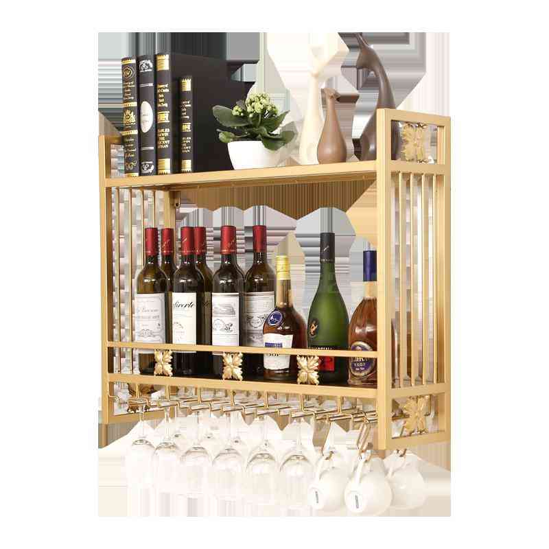 Double-layer Wine Rack Wall Hanging