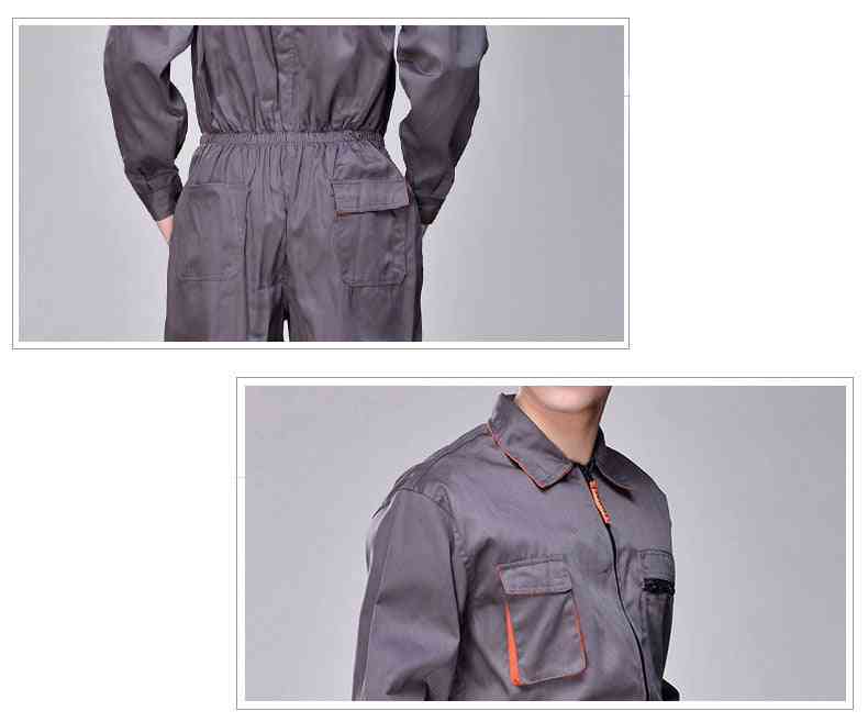 Protective Coverall Repairman Strap Jumpsuits Trousers Working Uniforms