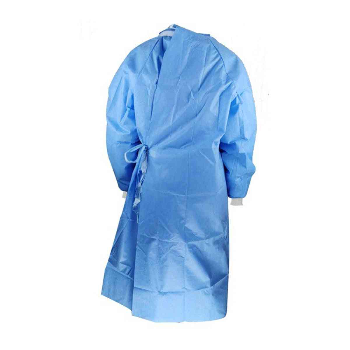 защитен, прахоустойчив и водоустойчив костюм за рокля за еднократна употреба