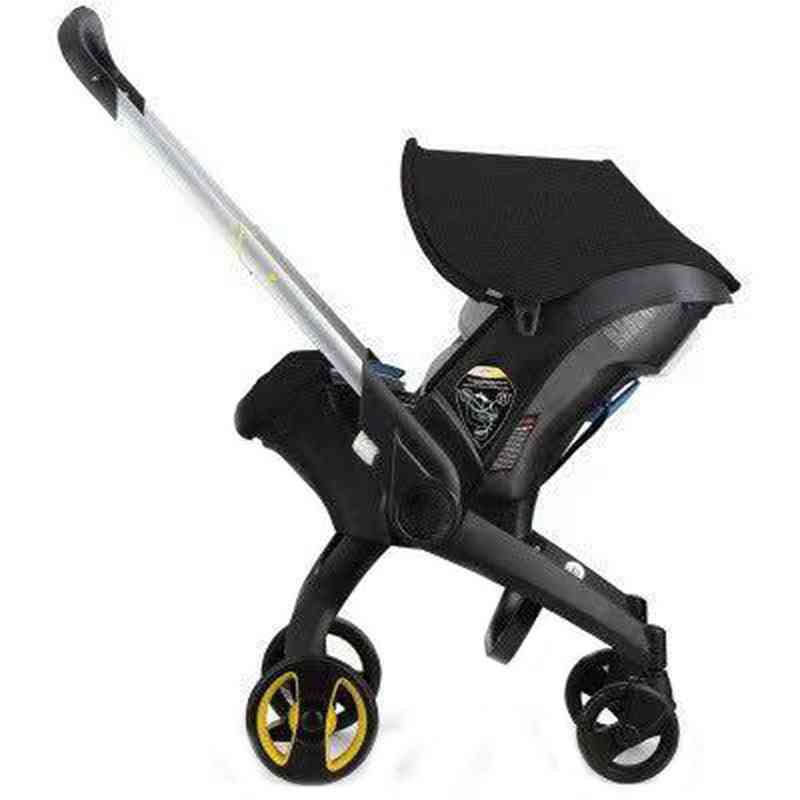 Baby Stroller With Car Seat, Bassinet High Landscape Folding Carriage