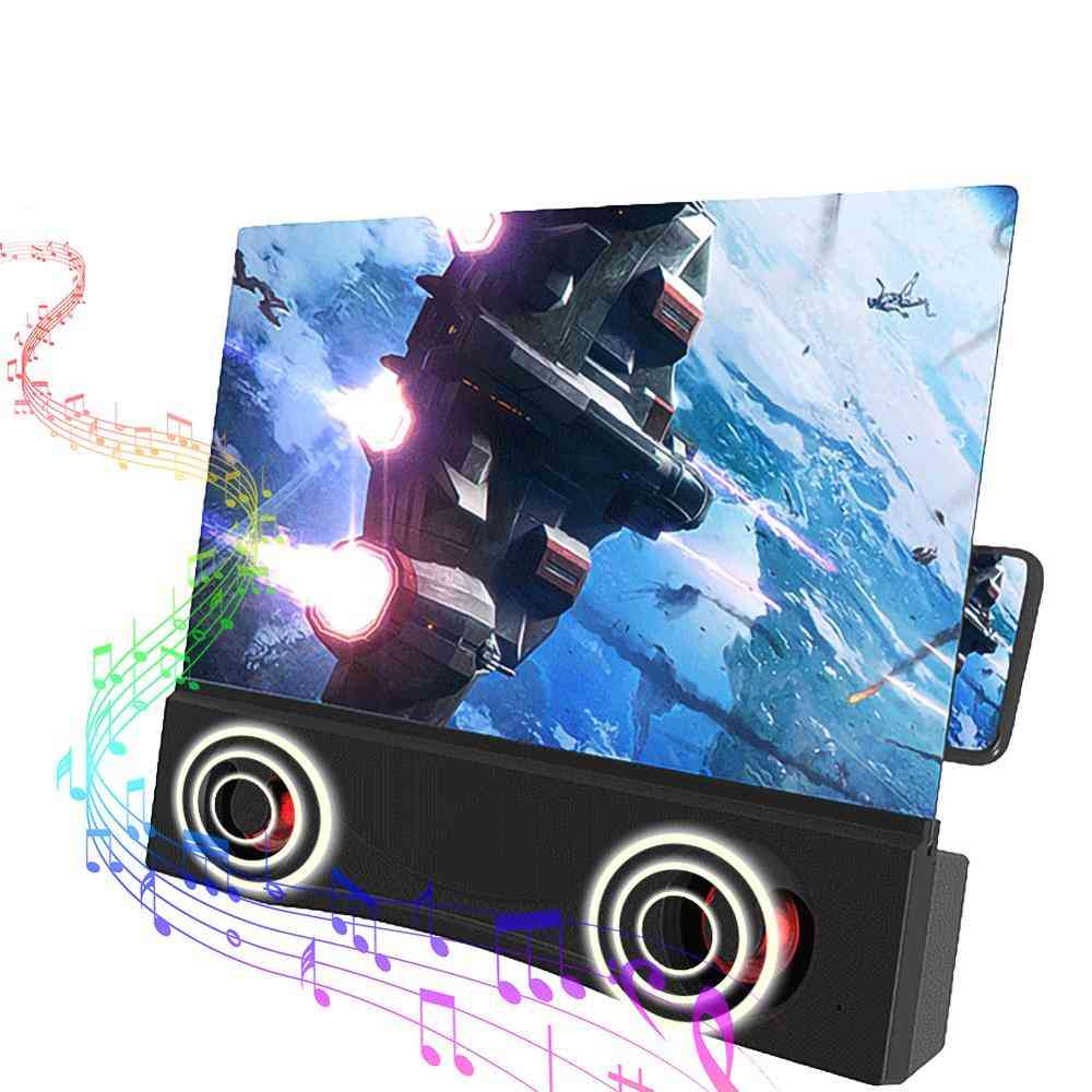 3d- Phone Screen Magnifier, Bluetooth Stereo Speaker