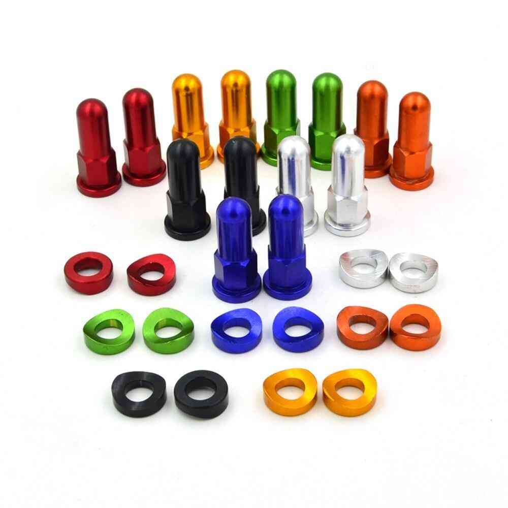 Motorcycle Rim Lock Nuts And Washers Security Bolts