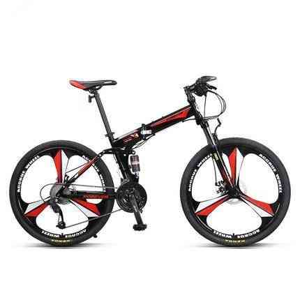 Mountain Bicycle, One Wheel Foldable, Mtb With Llock Fork&shock Absorber