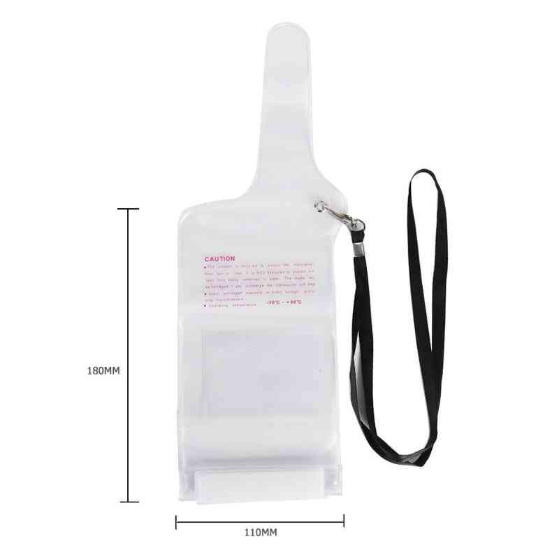Portable Waterproof, Case Pouch Cover With Lanyard For Two-way, Radio Walkie Talkie