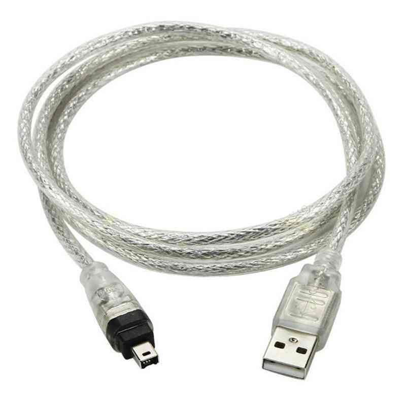 USB-uros Firewire ieee 1394 4-nastainen Ilink-sovitinjohto Firewire-kaapeli Sony DCR-TRV75E DV: lle