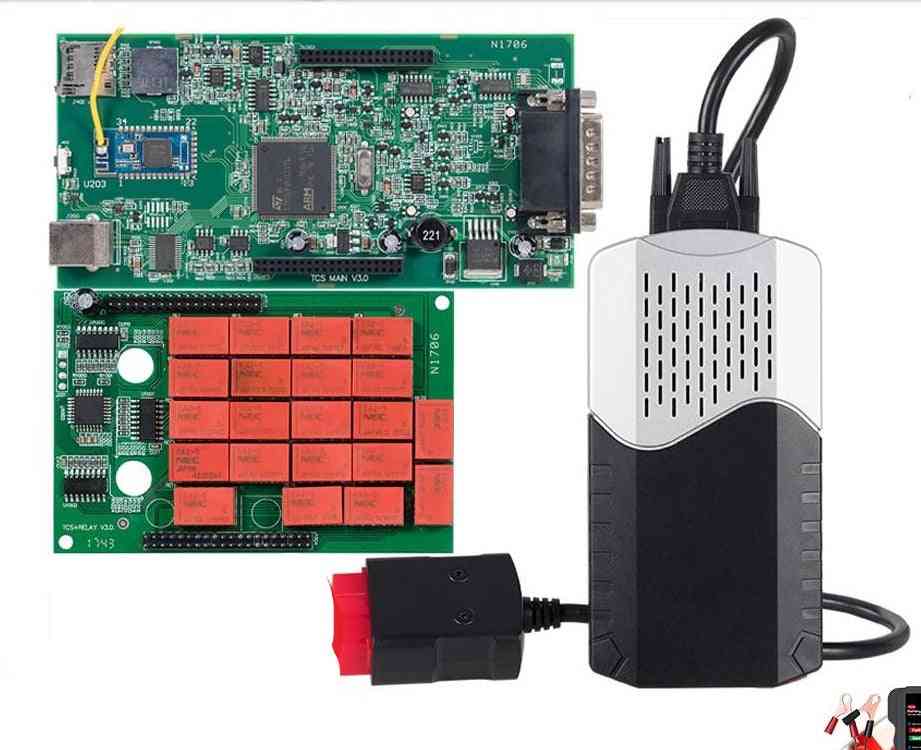 V3.0 Nec Relays Multidiag Pro Bluetooth R1 No Keygen Obd2 Scanner For Car Truck Tools Kit