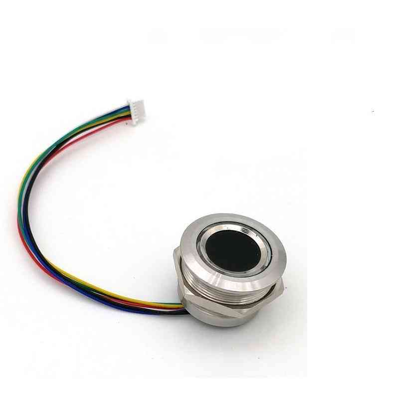 Kreisförmiger runder zweifarbiger Ring, LED-Anzeige der Anzeige, Fingerabdrucksensor, Scannermodul