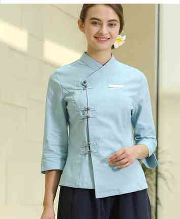 Stewardess Uniforms Vest Dresses, Autumn & Winter Aerospace Beautician Overalls Clothing