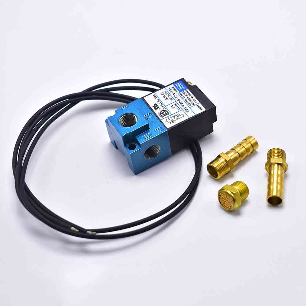 3-port Electronic Boost, Control Solenoid Valve With Brass Silencer