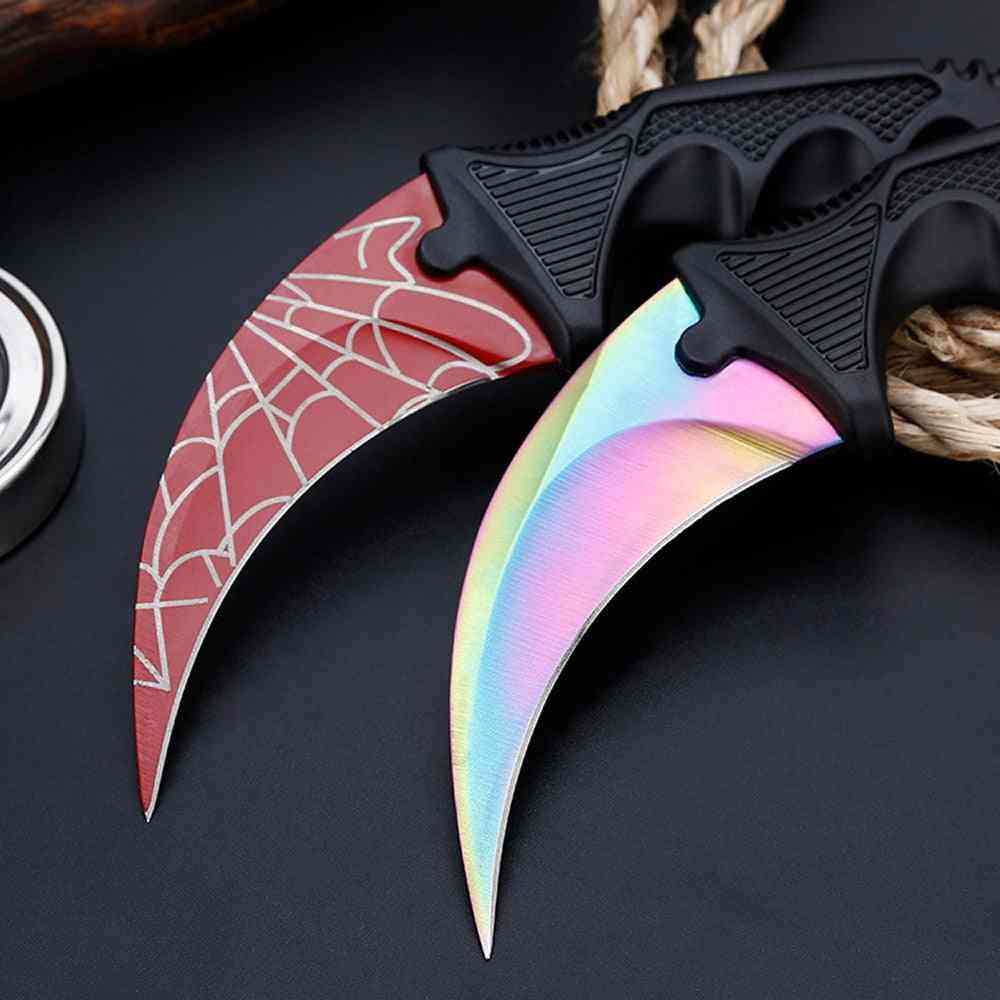 Cosplay Tactical, Outdoor Camp, Hunting Knives, Training Tool