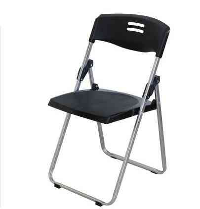 Folding Chair With Wordpad, Plastic Breathable Backrest Chairs