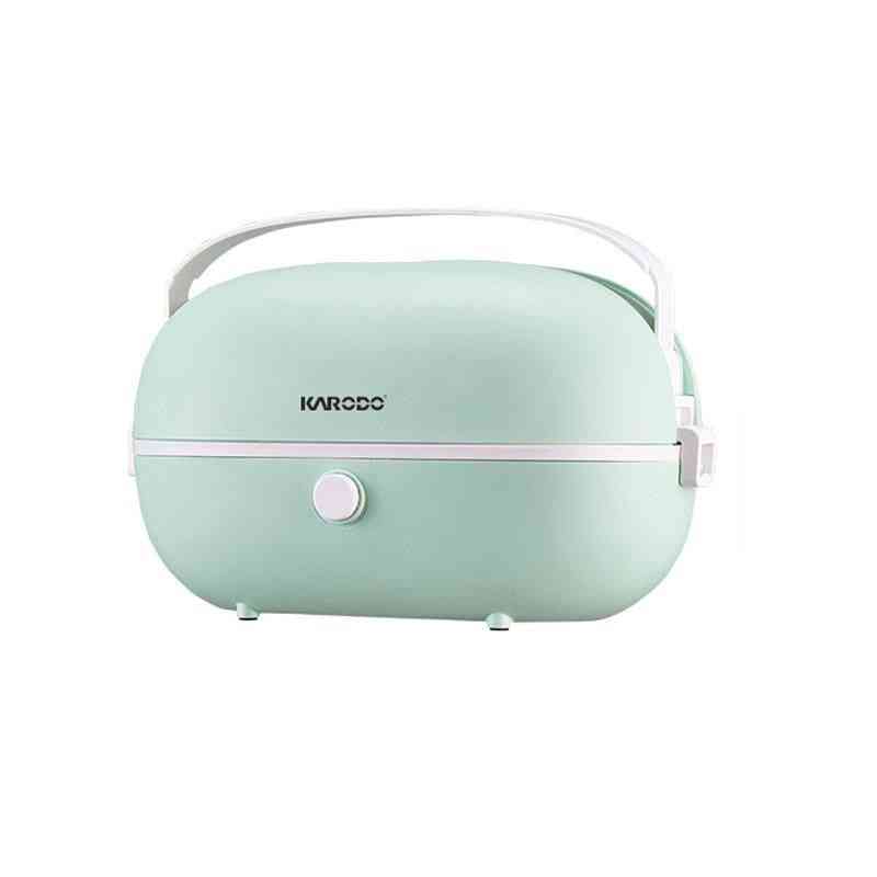 Electric Portable Heating Lunch Box, Stainless Steel Food Container