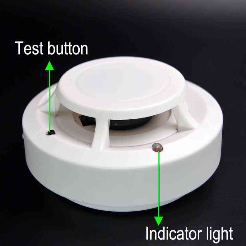 Smoke Detector Wireless Sensor, Highly-sensitive Alarm