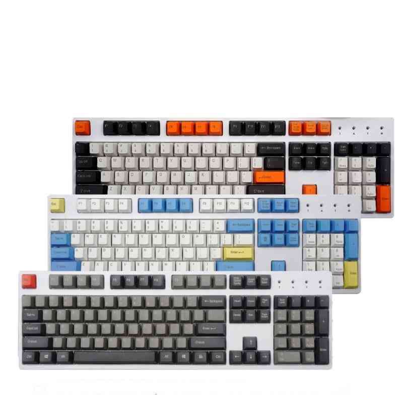 108 nøgle kridt tastatur cap sæt til mekanisk tastatur