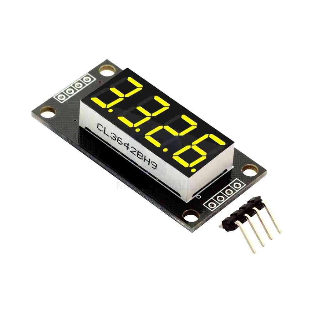 Digitalt displayrør, 4-sifret led modulkort for arduino diy elektronisk