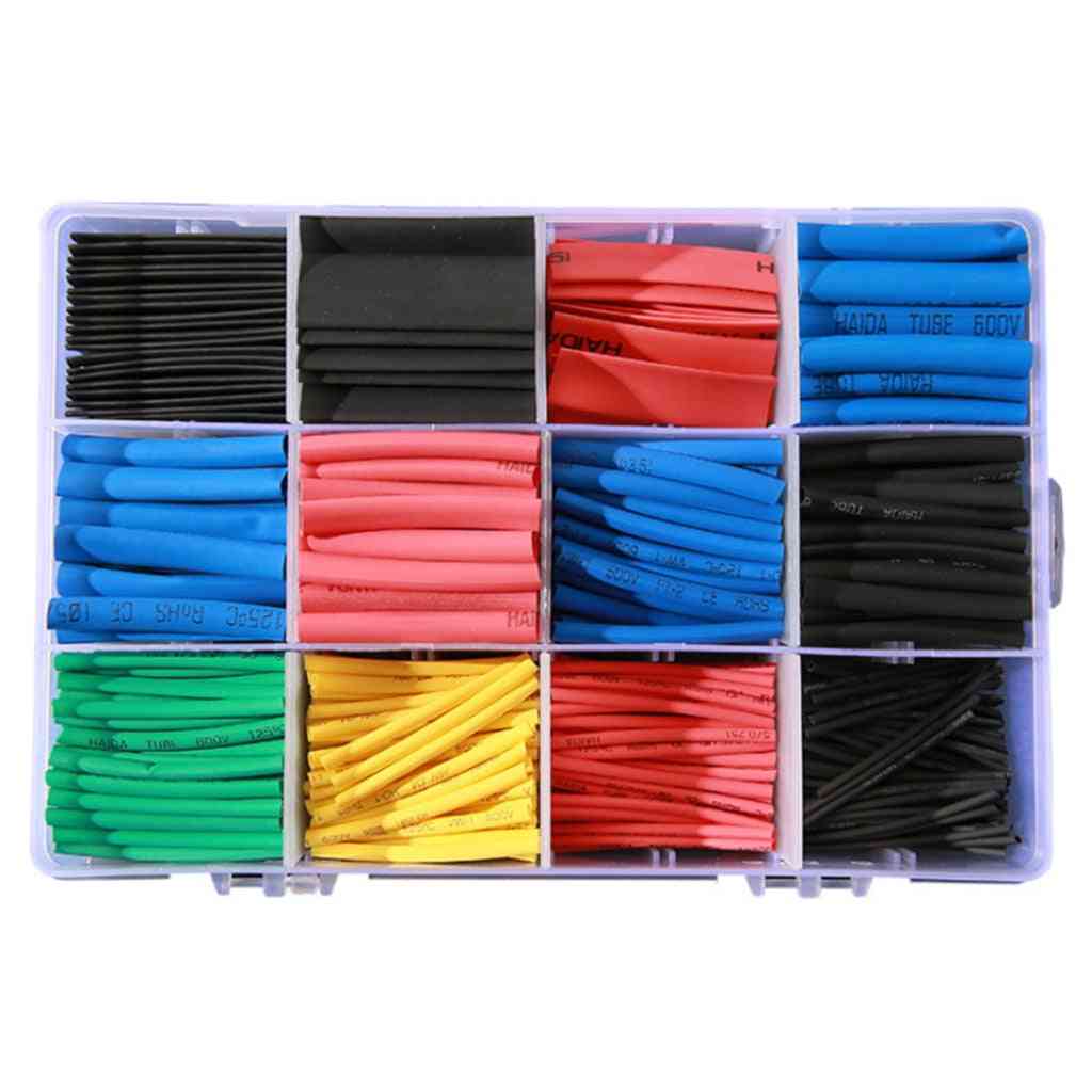 Electrical Wire Cable, Wrap Assortment Insulation, Tube Kit With Box