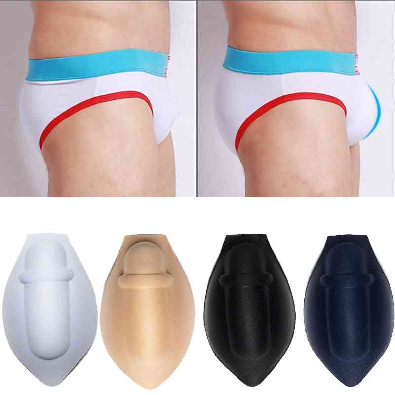 Men's Enhancer Underwear, Swimwear Pouch, Inside Push-up, Cup Pad