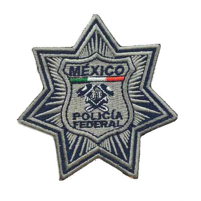 Military Patches Mexico Police Embroider Badges